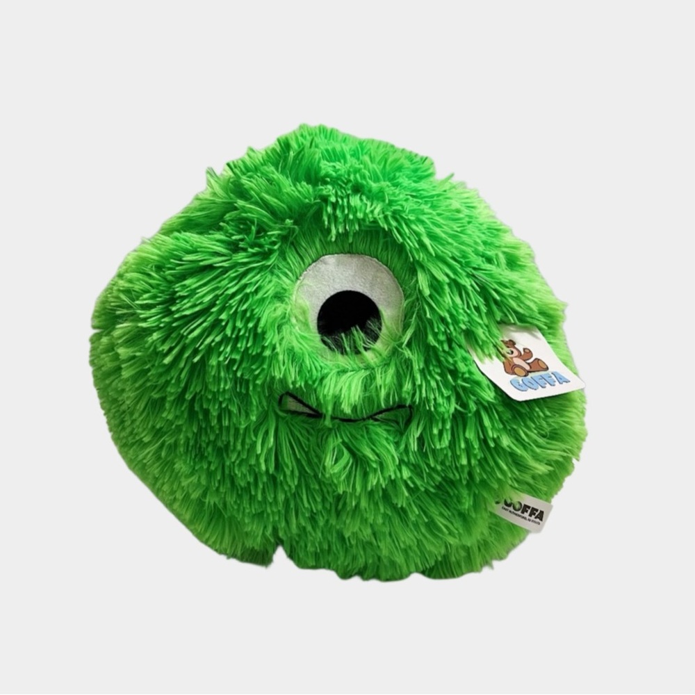 Green Monster Plushie Ball Mike Wazowski Plush Toy Cute Kids Stuffed Animal